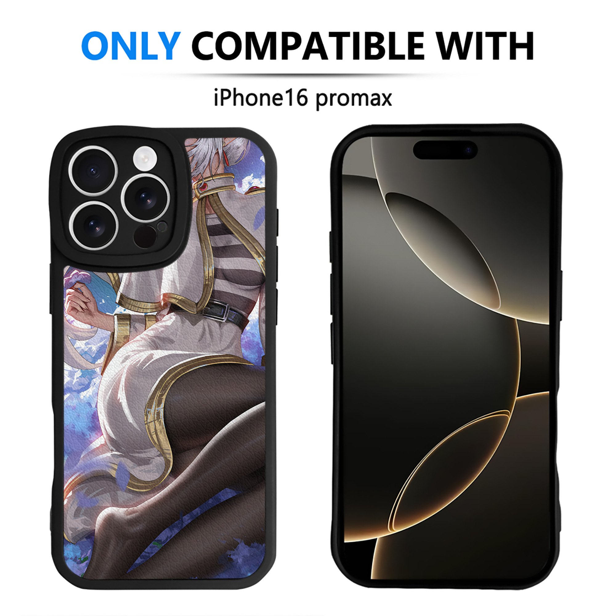 （画像用） 葬送のフリーレン Frieren 【iPhone 16シリーズ対応】シリコンスマホケース（レザー調） 材質：シリコン